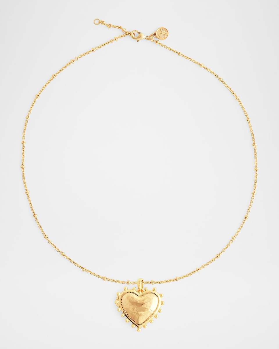 Heart Large Locket Necklace